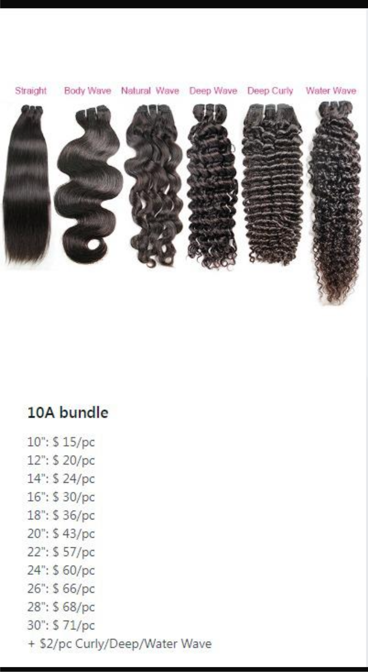 Raw & Virgin Hair Vendor š